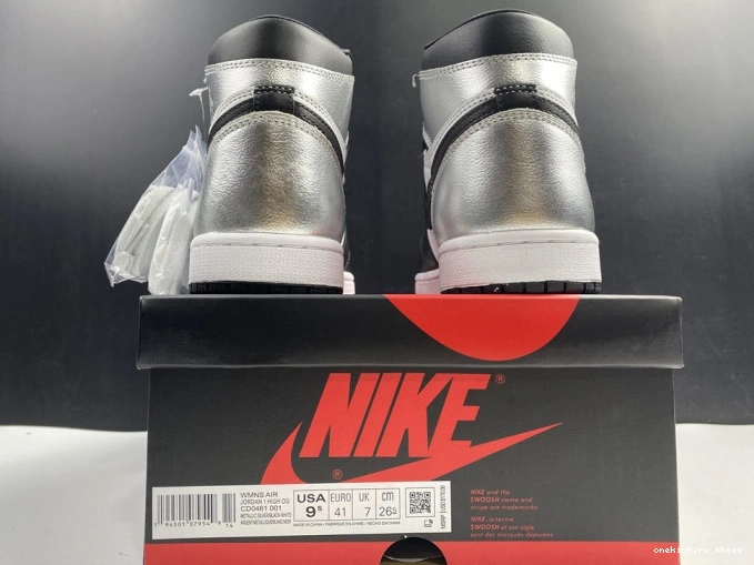 Rep SILVER CD0461-001 HIGH JORDAN TOE AIR OG WMNS 1 0709